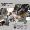 XTPTFABS 22mm X 1.5 Soot Sensor Repair Fitting(1PCS) for Diesel