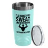 Personal Trainer Teal Edition Viking Tumbler 20oz - Make You Sweat - Fitness Instructor Workout Coach Exercise Lover Cardio Lover Gym Coach