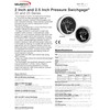 Murphy by Enovation Controls 20P7-100, 2" Pressure Swichgage w/Lockout, 0-100