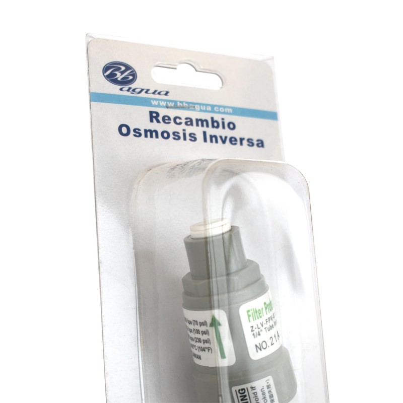 Bbagua GS110021 Pressure Regulator 1/4 Osmosis, White