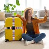 Hivia Pack of 4 Luggage Straps with Lock + 4