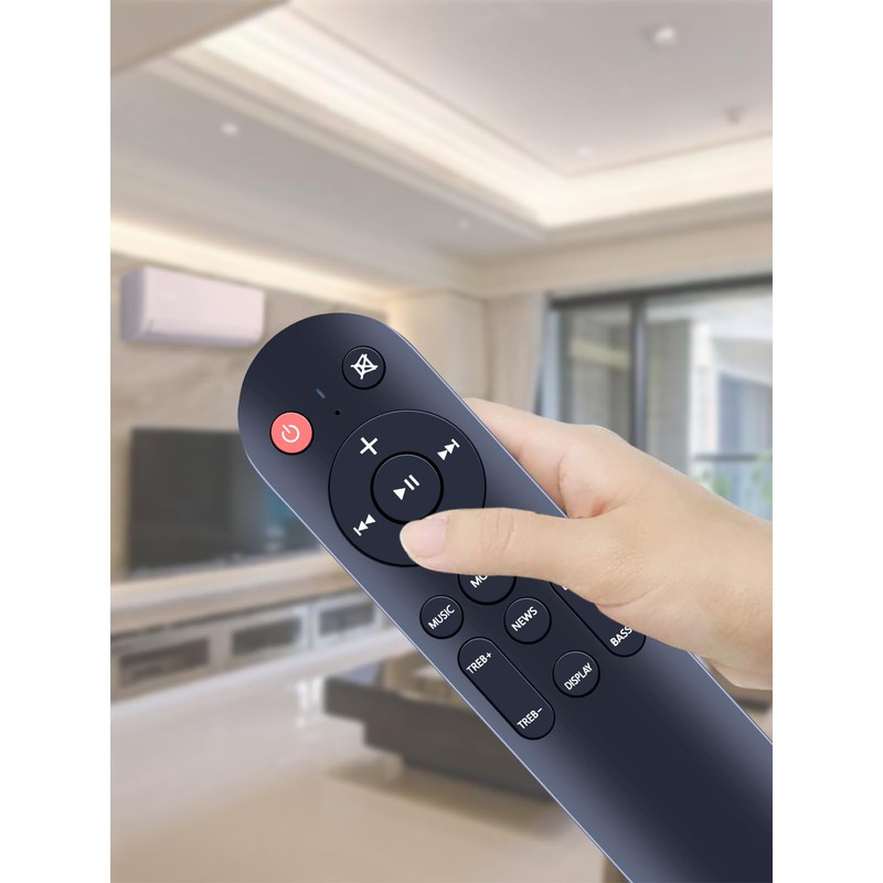 GOUYESHO Replacement Remote Control Compatible with Mevosto Removable 2-in-1 Soundbar