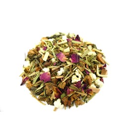 Ballast-Weg Herbal Tea with Ginger Lemon Flavour, Spicy, Citrus Fruity, Freshly Bottled