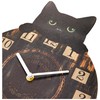 Nemesis Now Kitten Tickin' Clock 25cm Brown