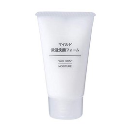 Muji 76461302 Mild Moisturizing Facial Cleansing Foam, Portable