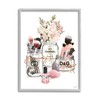 Stupell Industries Fashion Cosmetic Brushes in Glam Jars, Designed by