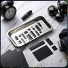 Self-Adhesive Disco Mirror Tiles Mosaic Tiles for DIY Craft Projects,