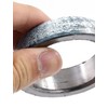uxcell Universal Car Graphite Header Manifold Downpipe Exhaust Donut Gasket
