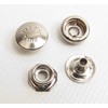Pull The Dot Snap Fastener, Locking Snap, One-Way Snap, Nickel
