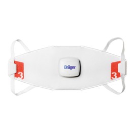 2 x Dräger X-plore 1930 V FFP3 Dust Mask with Valve, Size M/L + 1 x Dräger X-pect 8110 Safety Glasses, Respirator Masks and Lightweight Overglasses, Ideal for Construction Sites, Laboratories,