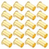 PATIKIL Brass Compression Insert, 20 Pack 12mm OD x 9mm