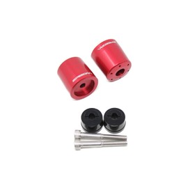 SSK Aluminum Bar End Type B HONDA Half Moon Type 2 Red HONDA CBR250RR/CB400SF/CB400SB/CBR600RR/NC700X/NC700S/NC750S/NC750X/VFR800F/INTEGRA
