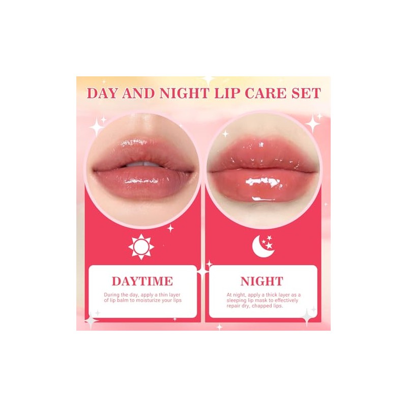 4PCS Bee Lip Balm Honey Pot Propolis Grape Apple Watermelon