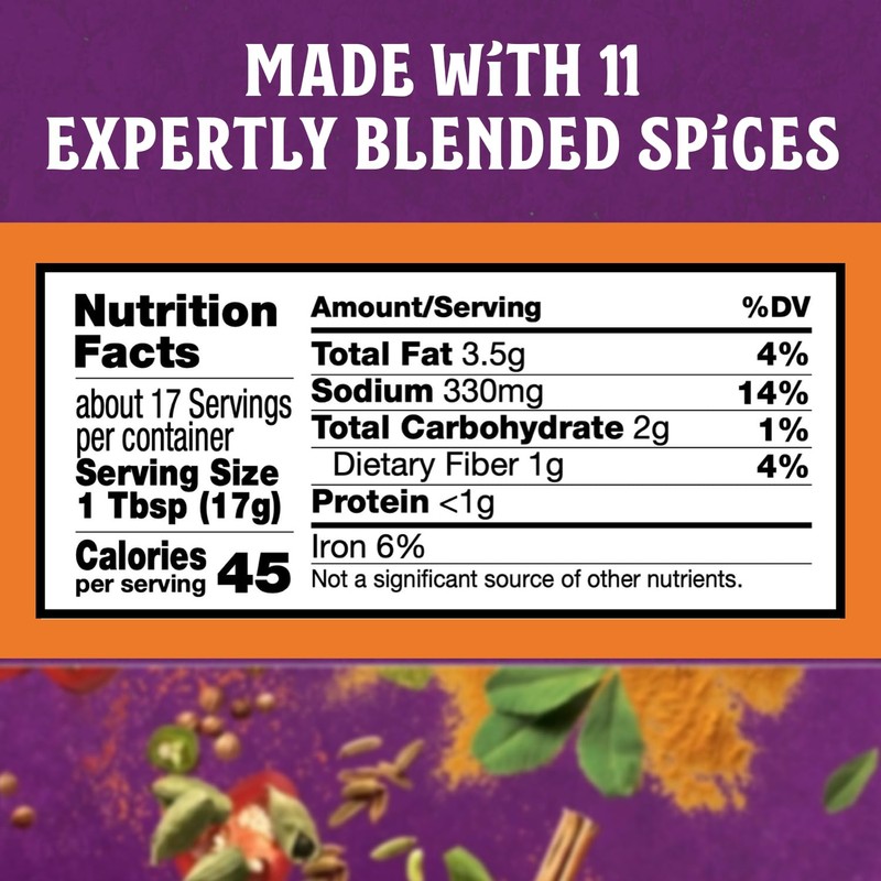 Patak’s Madras Spice Paste - Hot Indian Curry Paste with