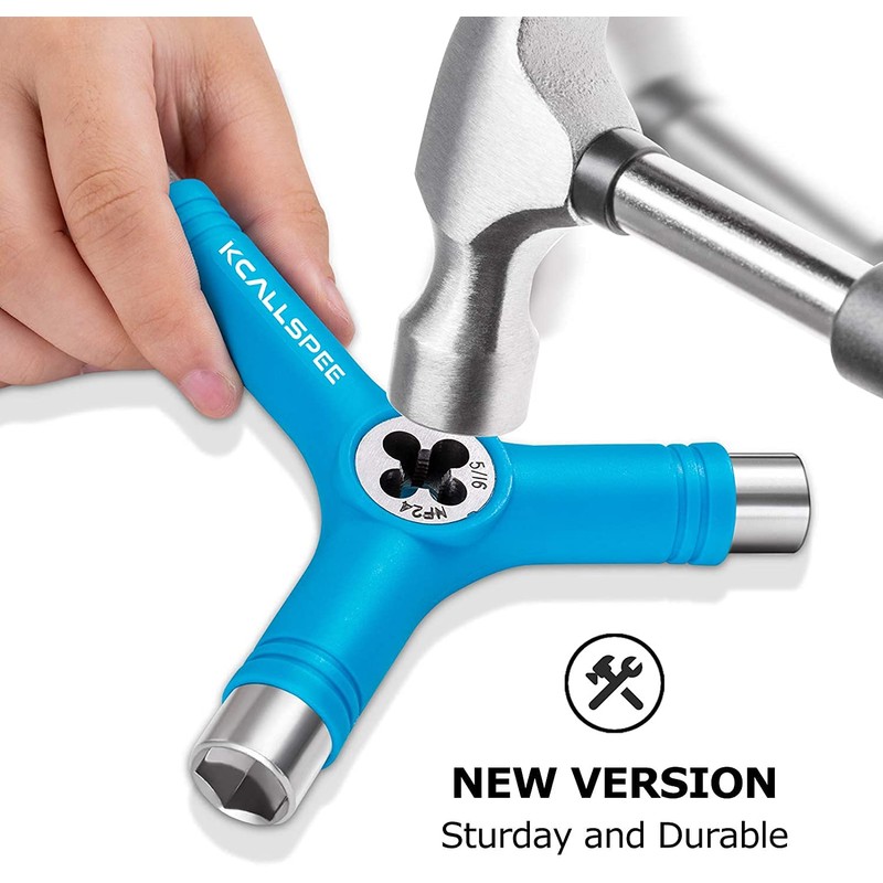 Namvo Skate Tools Hardware Skateboard tool Wrench, Skateboard Y-Tool for