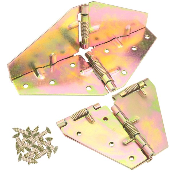 ITROLLE 2PCS Drop Leaf Table Support Hinges with Mounting Screws