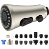 Hygie Rinse Universal Faucet Head Replacement with 15 Adapters Compatible