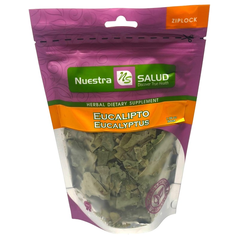 Eucalyptus Leaves Herbal Infusion Zip Lock Hojas De Eucalipto Value