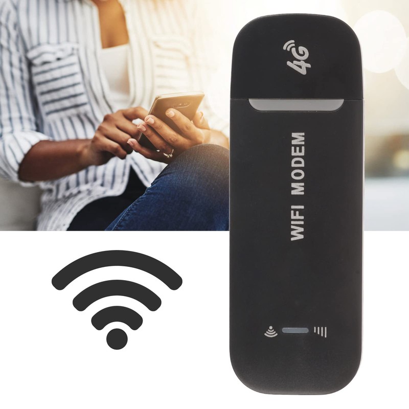 Bewinner 4G LTE USB WiFi Modem Hotspot Device, Portable Mini