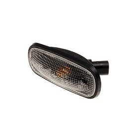 BEARMACH, BRITPART Fender Clear Side Marker Repeater Light with Orange Bulb LH/Driver Side OR RH/Passenger Side Compatible with Land Rover Defender Models 2007-2015 Part # XGB100310 X1