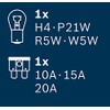 Bosch, Automotive Bulb Kit, H4 Minibox