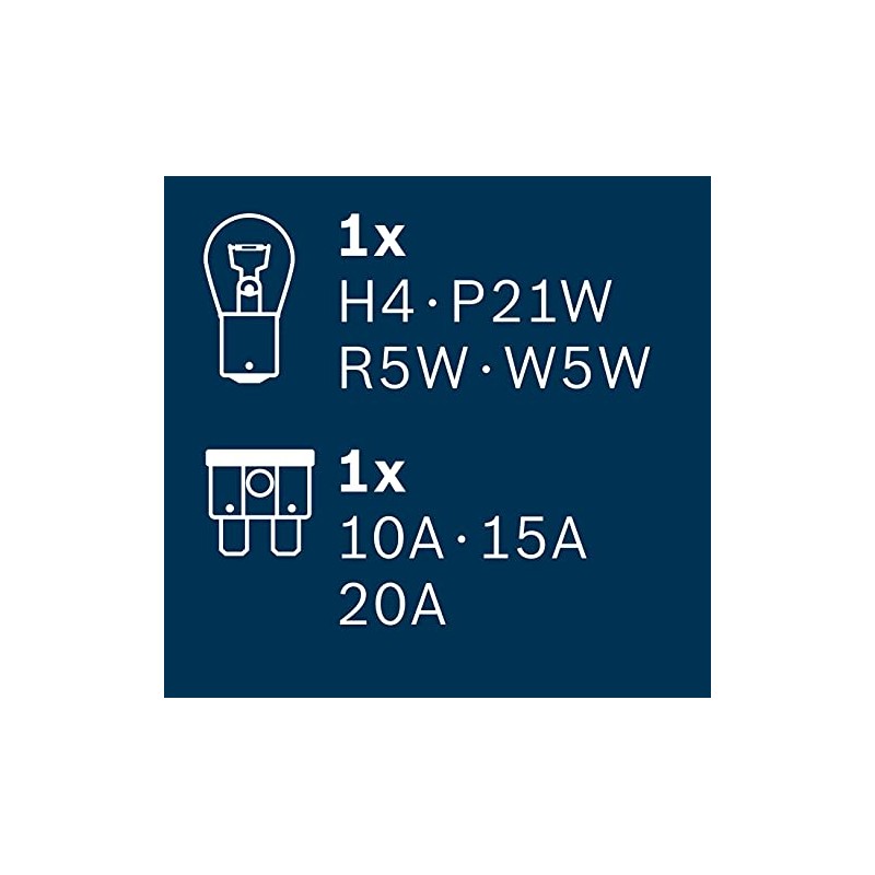 Bosch, Automotive Bulb Kit, H4 Minibox
