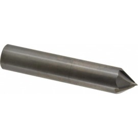 Accupro 3/4" Cutter Head Diam, 3/4" Shank, 4 Flute Single End Solid Carbide C...