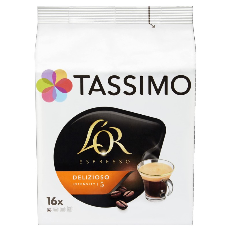 Tassimo L'OR Espresso Delicious Coffee Pods, Pack of 16