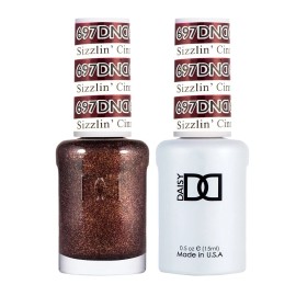 DND DUO Matching Gel & Lacquer #697 - Sizzlin Cinnamon