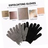 VINTORKY 2pares Guantes Exfoliantes De Baño Diseño De Dedos Separados