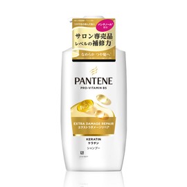 Pantene Extra Damage Repair (Repair Breakage and Split Hair), Keratin Blend, Shampoo Pump, 13.5 fl oz (400 ml)