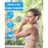 300 Cofias Desechable Ducha Plástico Impermeables Baño Reutilizables Proteger Cabello