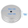 Speaker Spike Pads, 50mm/2.0in Diameter Aluminum Alloy Audio Amplifier Shoes