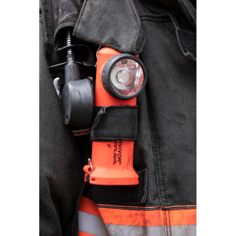 Streamlight 90540 Survivor 175-Lumen Alkaline Safety-Rated Firefighter Right Angle Flashlight,