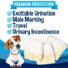 Bodhi Dog Disposable Male Dog Diapers - Super Absorbent, Leak-Proof