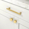 Talentedeco 10 Pack Brushed Gold Knurled Cabinet Pulls 5 Inch(128mm)