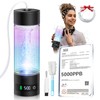 IUHFSIFS New Hydrogen Water Bottle with Digital Display, 5000 PPB