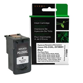 CIG Remanufactured High Yield Black Ink Cartridge (Alternative for Canon 2973B001, PG-210XL) (401 Yield)