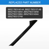 CARMOCAR Outer Windshield Pillar Trim Panel Molding Front Left (Driver