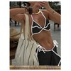 SHENHE - Conjunto de bikini de cadena para mujer, 3