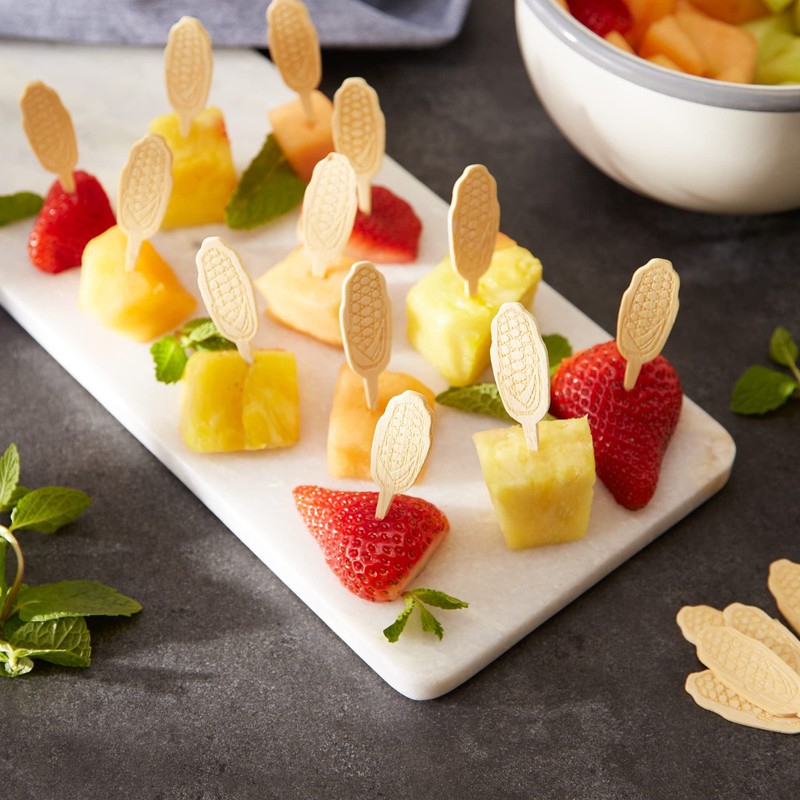RSVP International Corn On The Cob Holders/Appetizer Picks Set Protect