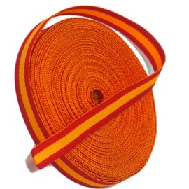 Spain Spanish Flag Ribbon 10m x 1cm Wide Cinta Bandera España