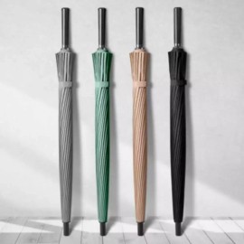 24k 대형 골프 우산 튼튼한 장우산 의전용 우산 세트 [그레이 인쇄] 24k Large Golf Umbrella Durable Stick Umbrella Ceremony Umbrella Set [Gray Print]