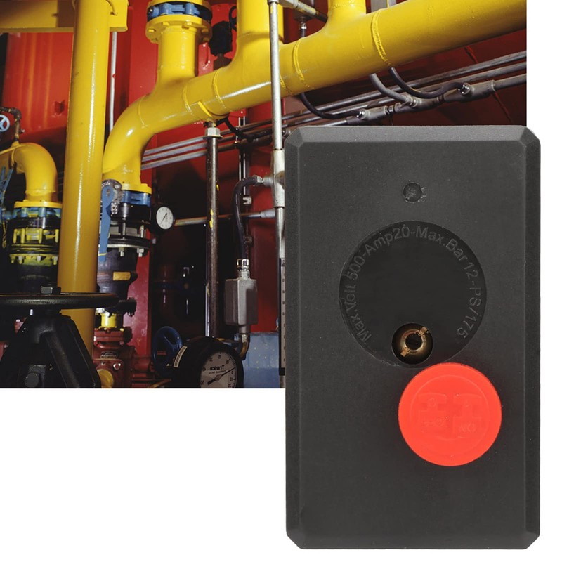 380V 20A Vertical Single Hole Pressure Control Switch for Air