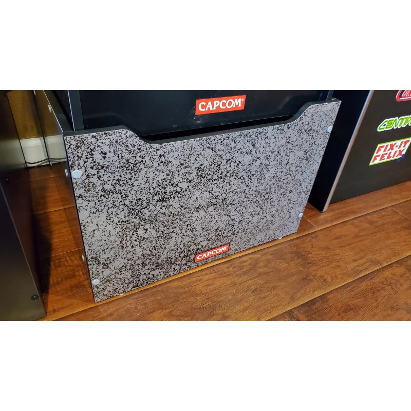 Arcade1up Custom Parts - Street Fighter Riser Screw Hole Gray