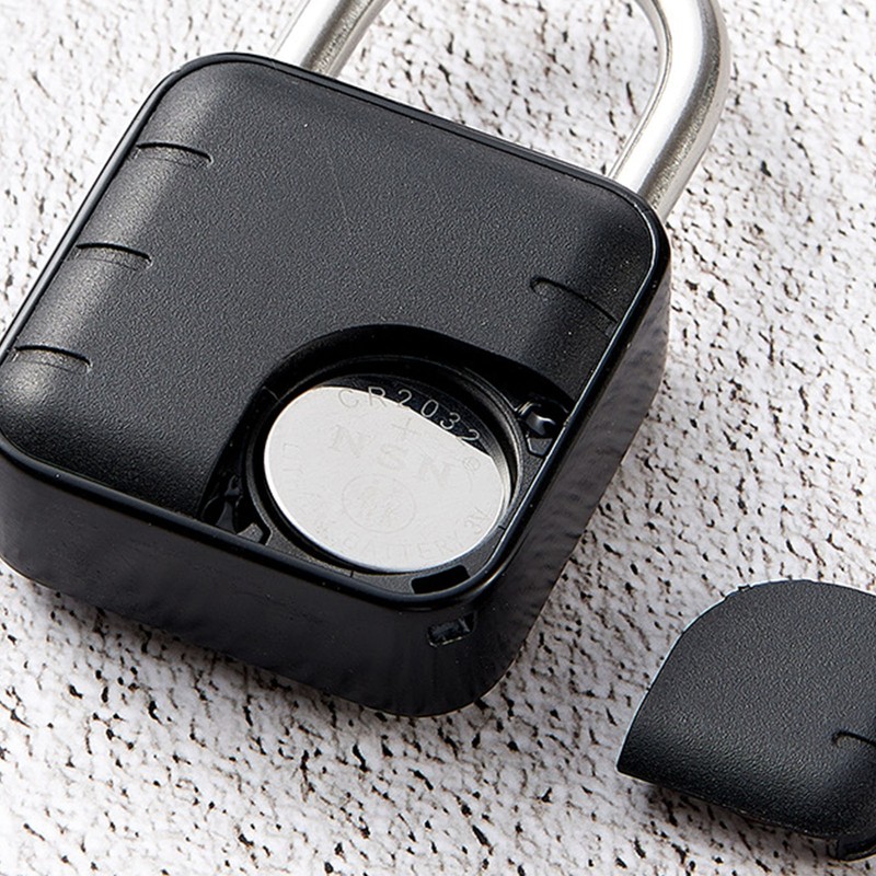 6 Digit Password Lock Electronic Combination Lock IP67 Waterproof Padlock