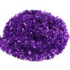 VEYLIN 10 Meters Purple Chunky Christmas Tinsel for Christmas Decorations