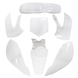 GXYWADY Motorcycle Plastic Mudguard Fairing Kit Replacement for Suzuki RM65 KX 65 KLX 110 KLX110 DRZ110