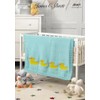 James Brett Double Knit Pattern Kids Baby Ducks Blanket JB907