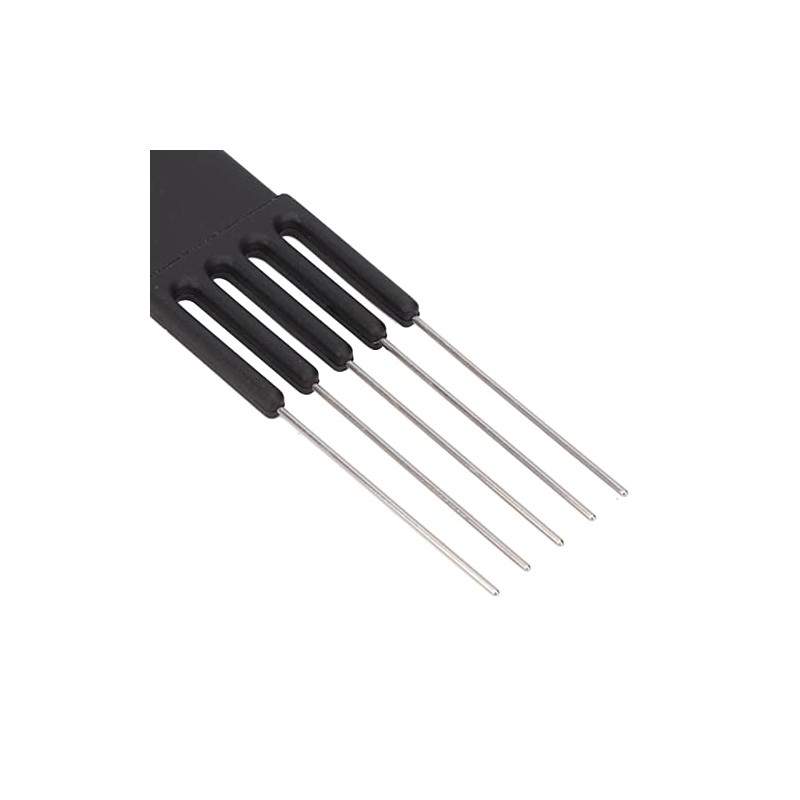 Yuyte Beauty Rosa 3 Cm Peines Metal Levantar Cabello